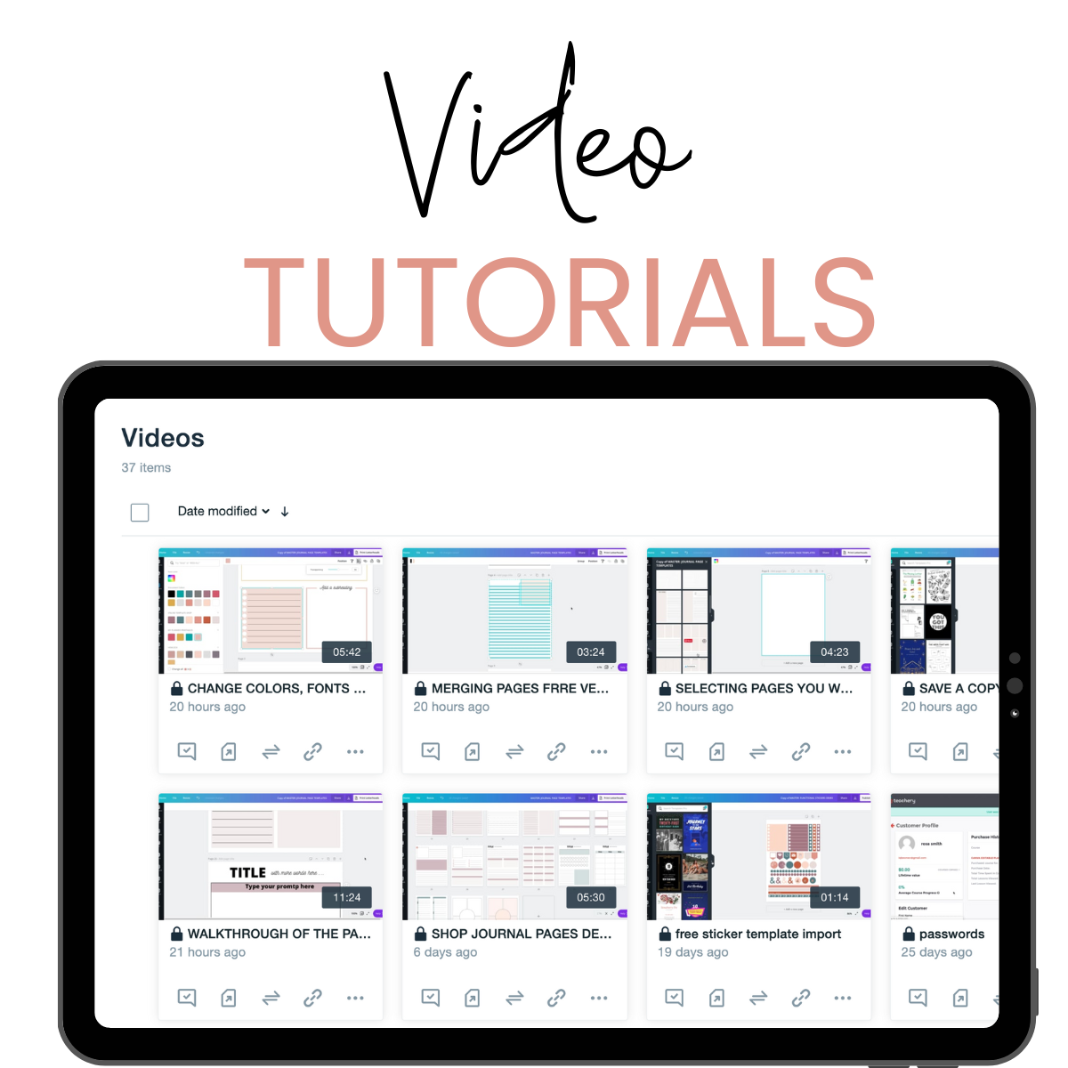 CANVA JOURNAL TEMPLATES
