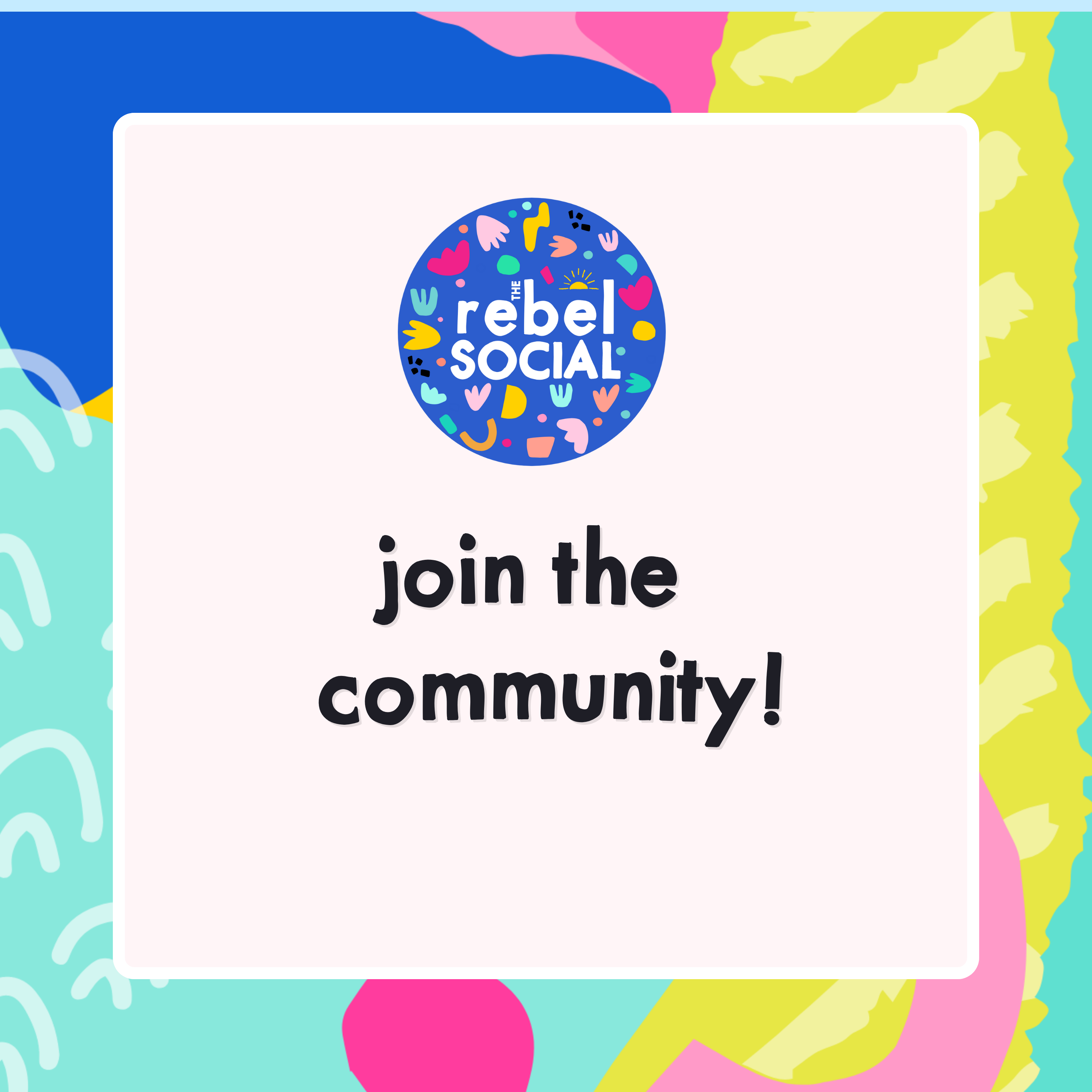 Join the Rebel Social Community