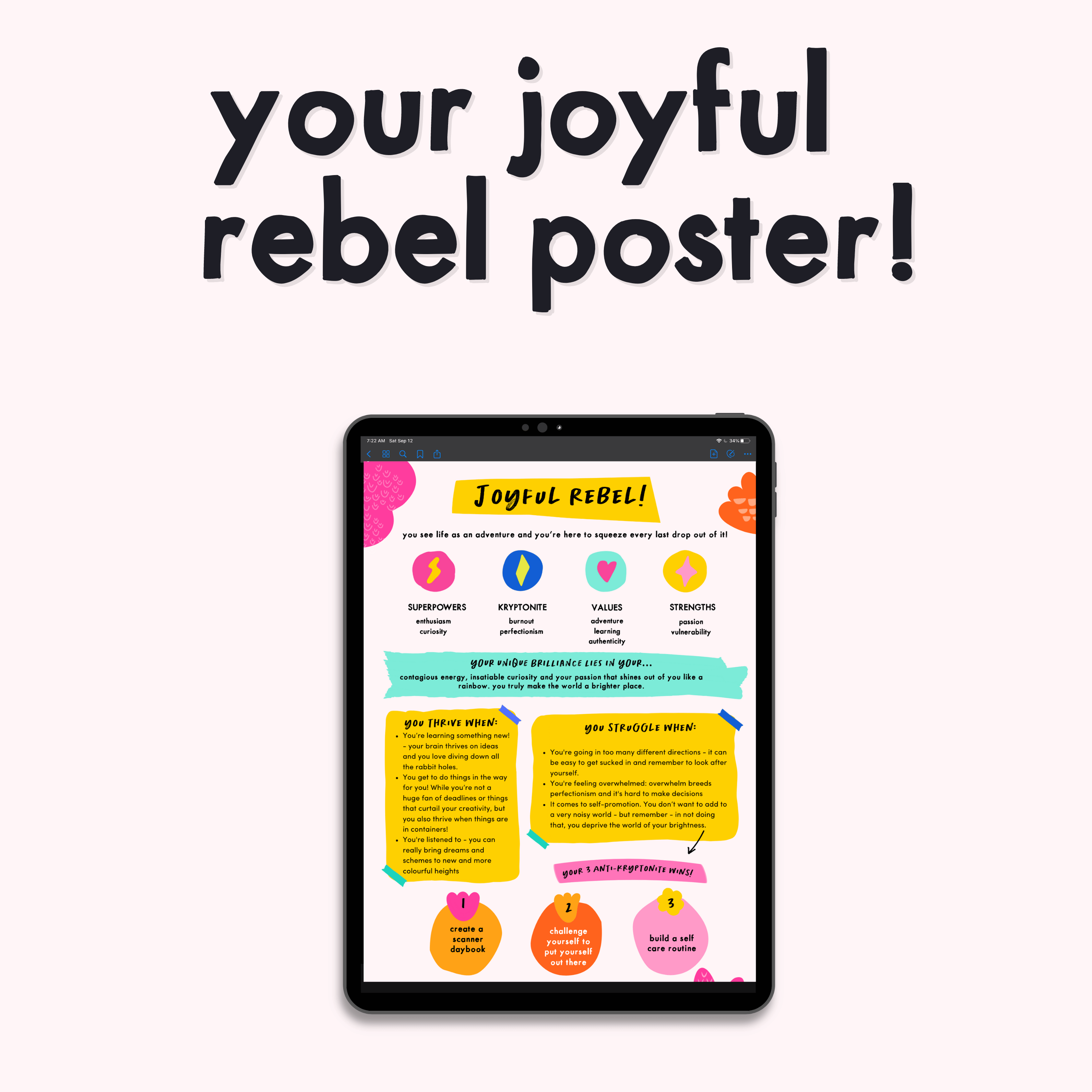 Your joyful Rebel poster