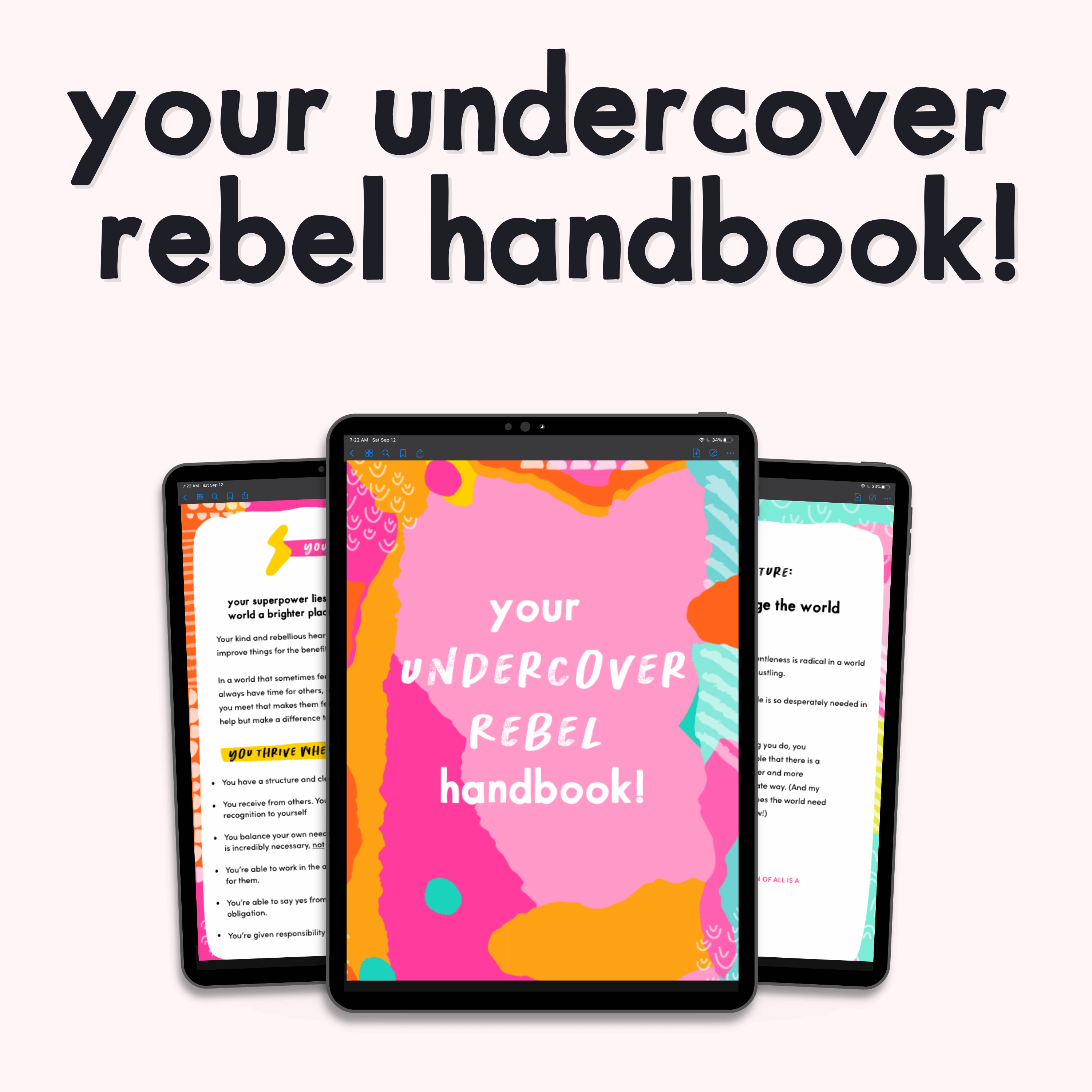 Your undercover Rebel Handbook