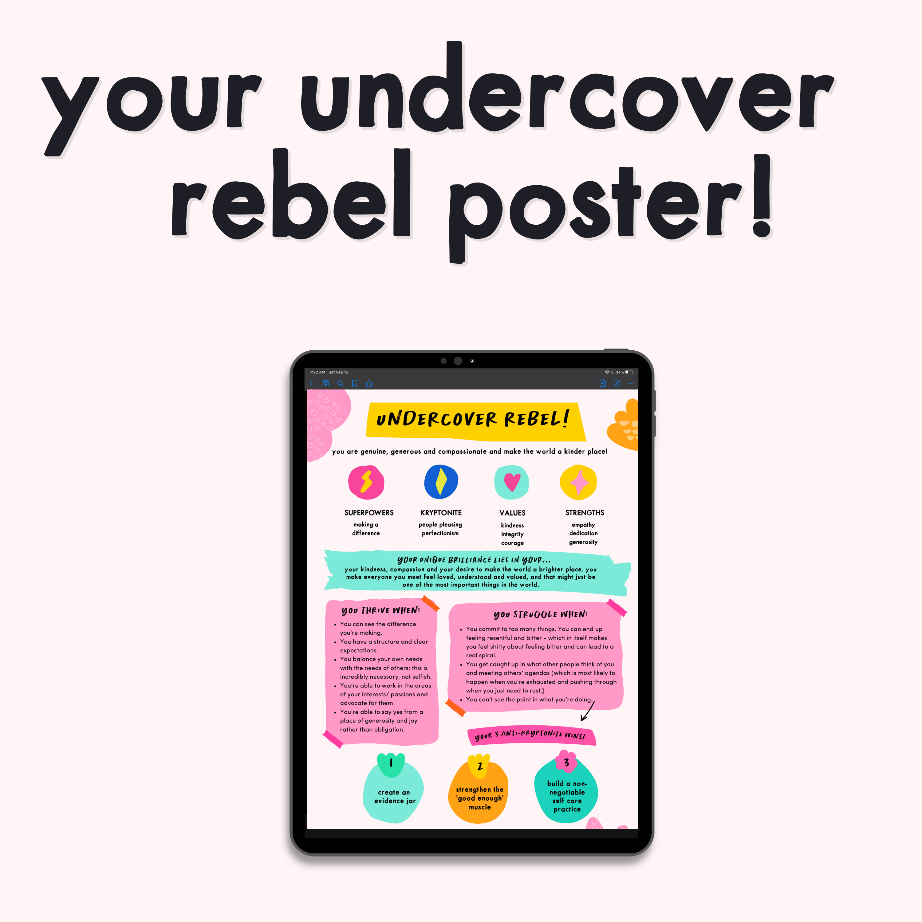 Your Undercover Rebel poster