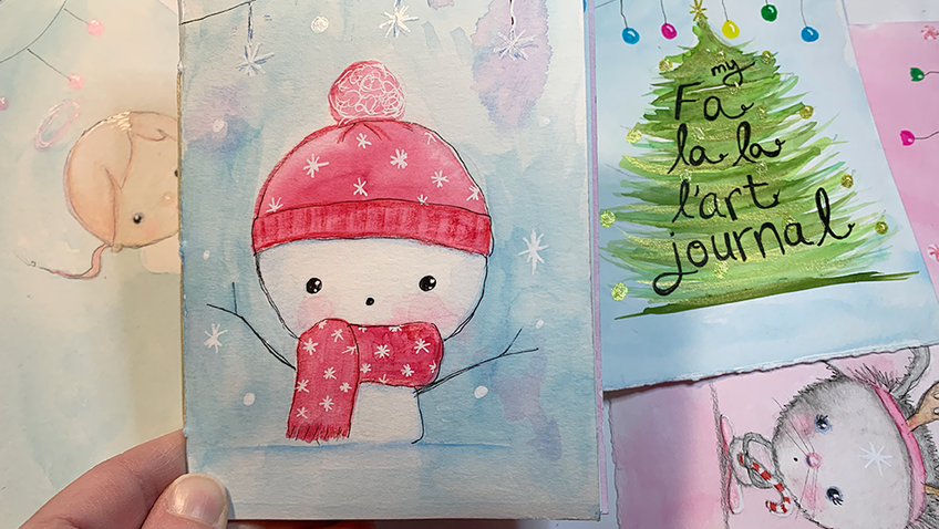 Fa La La L'Art Journal course