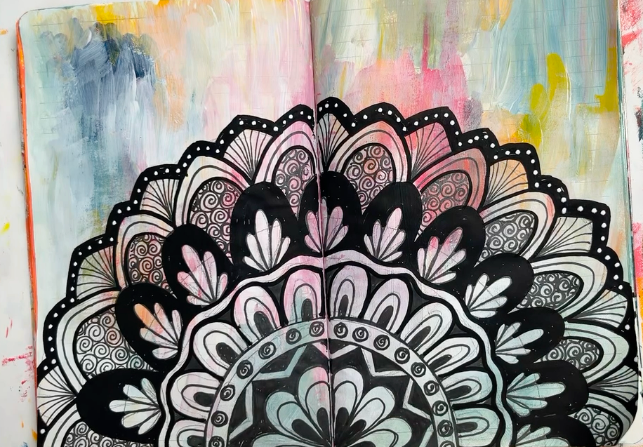 Colorful Doodle Playground artwork