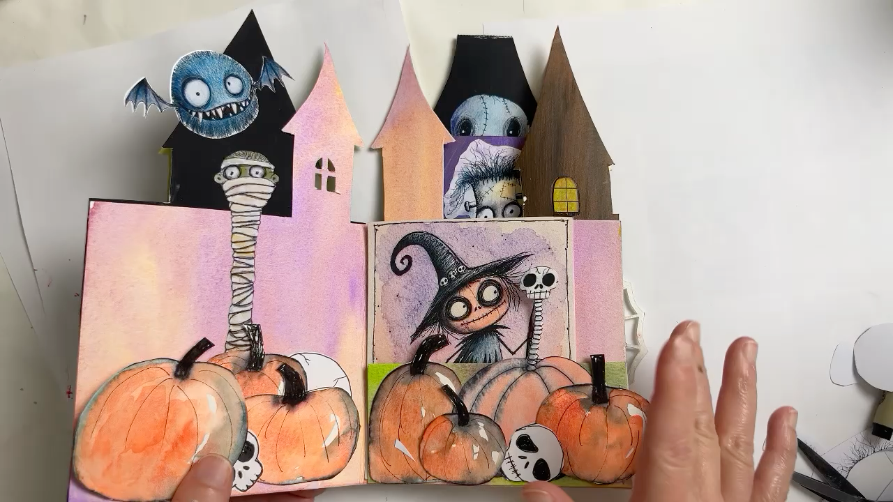 Pumpkin patch page inside the Monster Mansion